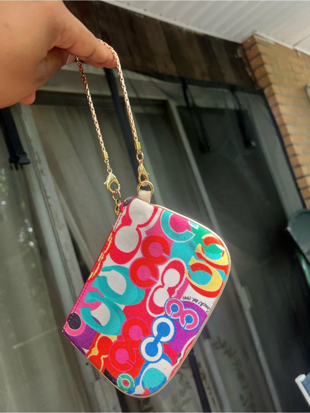 Coach Poppy Multi-ColorWristlet - Picture 3 of 9